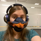 Dyson Zone with N95 attachment